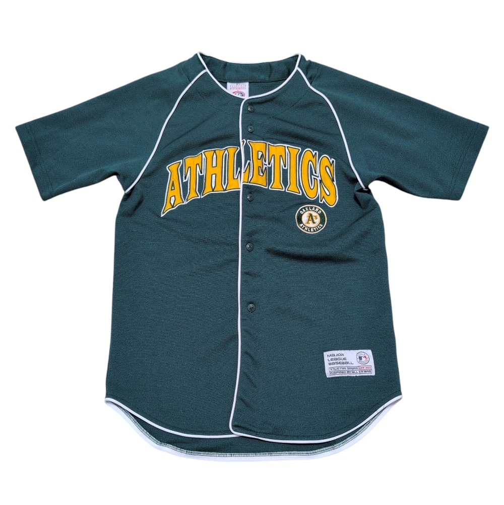 Oakland As Jersey Athletics Vintage Genuine Merchandise True Fan Youth Large
